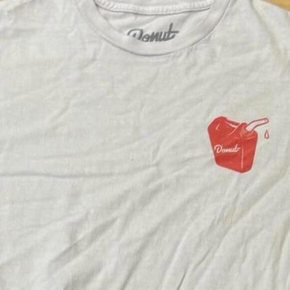 Donut Media Oil Crisis ’73 World Tour Graphic Tee White Size M - Picture 4 of 5